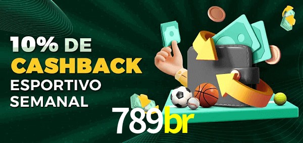 10% de bônus de cashback na 789br